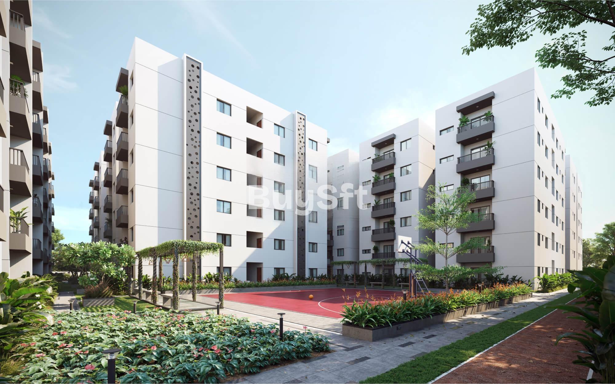 3BHK floor plan